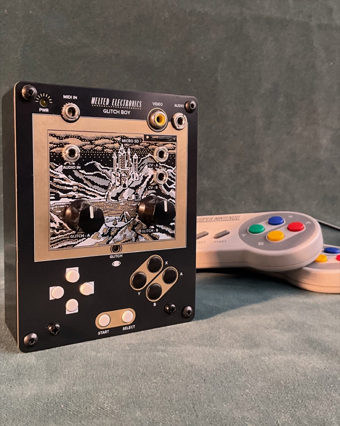 Glitchboy device render.